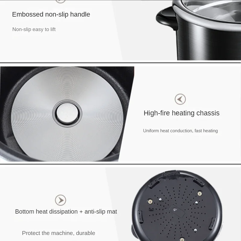 Electric stew pot household multi-function automatic electric soup large-capacity water-proof ceramic