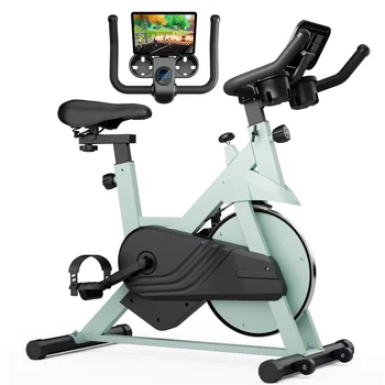 Superun Exercise Bike, 32-Level Magnetic Resistance Stationary Bikes for Home, Low Noise Workout Cycling Bike for Home 1