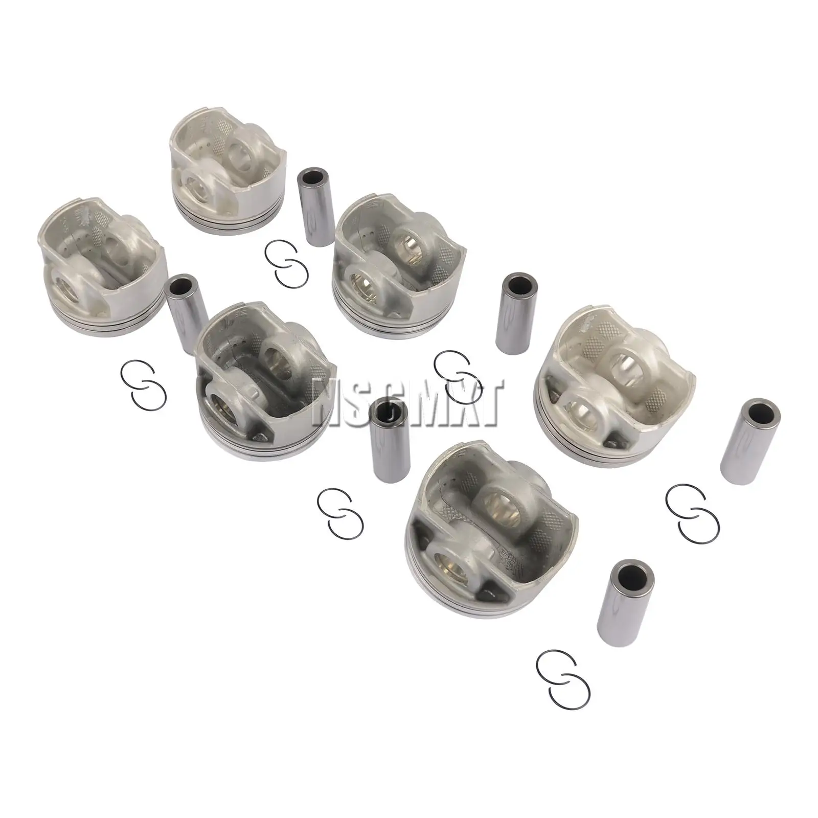 AP01 6x Pistons Rings Set Φ84.51mm for Audi A4 A5 A6 A7 A8 Q5 Q7 S4 S5