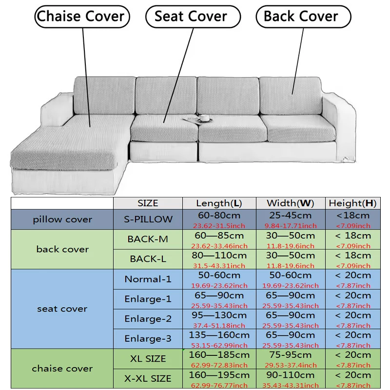 thick plush Sofa Cover Elastic Sofa Cushion Cover for Living Room Furniture Protector For Pets Removable Sofa Seat Cover 2