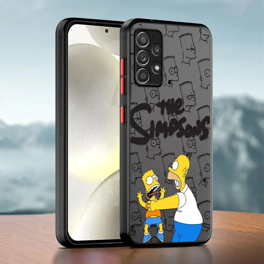 The Simpsons Family Illustrated Phone Case