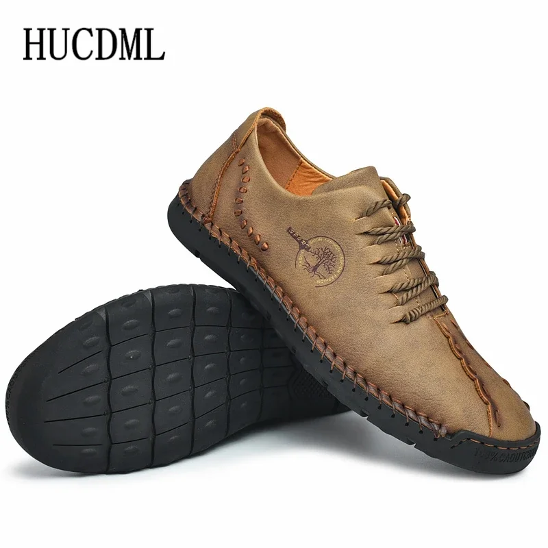 Handmade Leather Casual Men Shoes Comfortable Leather Casual Shoes Men Loafers Hot Sale Moccasins Driving Shoe Big Size 38-48 4