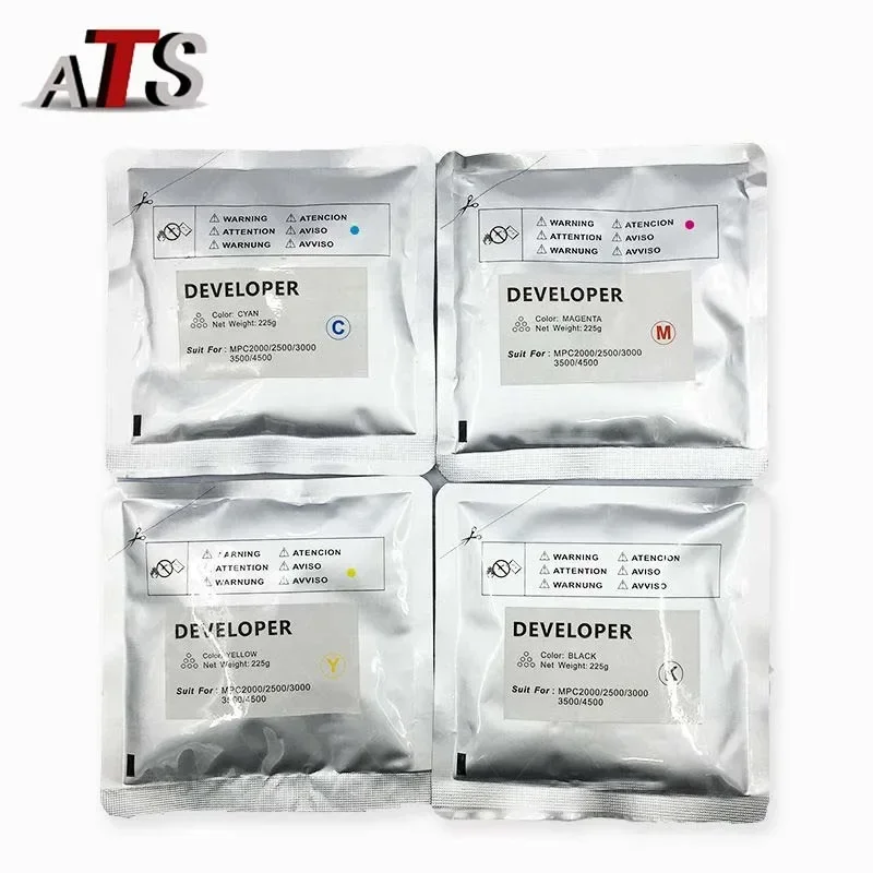Mpc2500 Sviluppatore Fotocopiatrice Per Ricoh Mp C2000 C2500 C3000 C3500 C4500 Cmyk 225 G/Borsa Polvere Compatibile