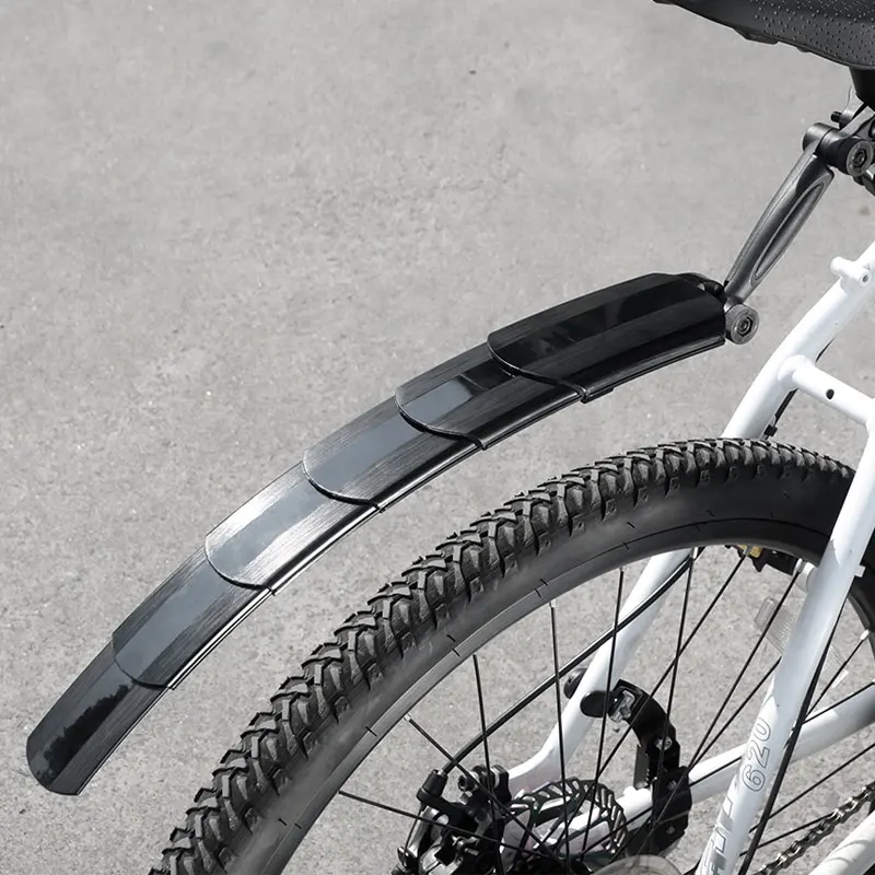 Fiets spatborden Set-Draagbare Verstelbare Road Mountain Fietsen Banden Voor En Achter Spatbord Fenders-Voor 24-28in Mountain Road Fiets-Fiets Accessoires (Roze