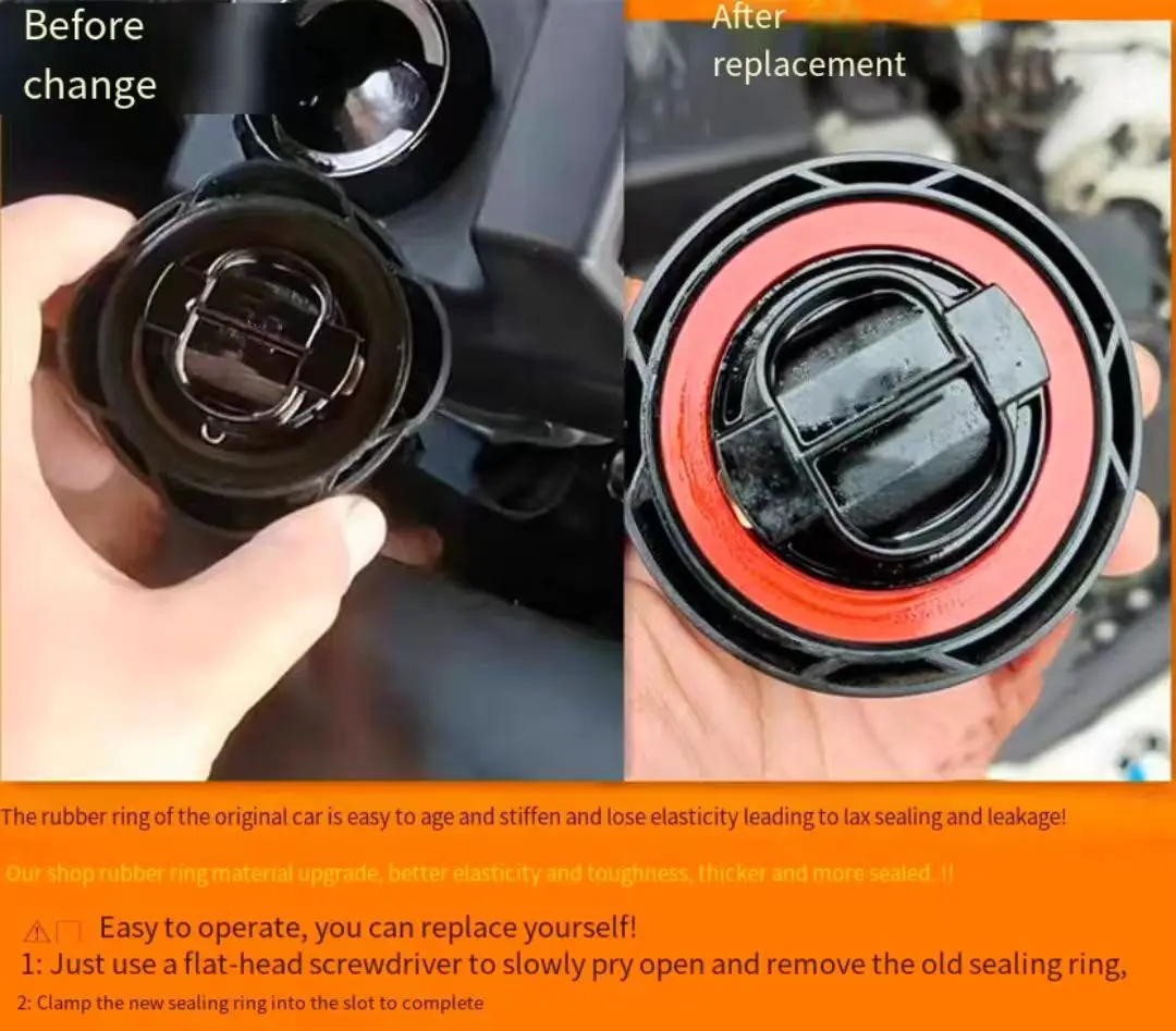 Oil Filler Cap Gasket Ring FOR BMW 1 2 3 4 5 6 7 8 Series X1/2/3/4/5/6/7 E46 E60 E90 F10 F30 M3 M4 M5 M6 Z4 MINI 11128655331