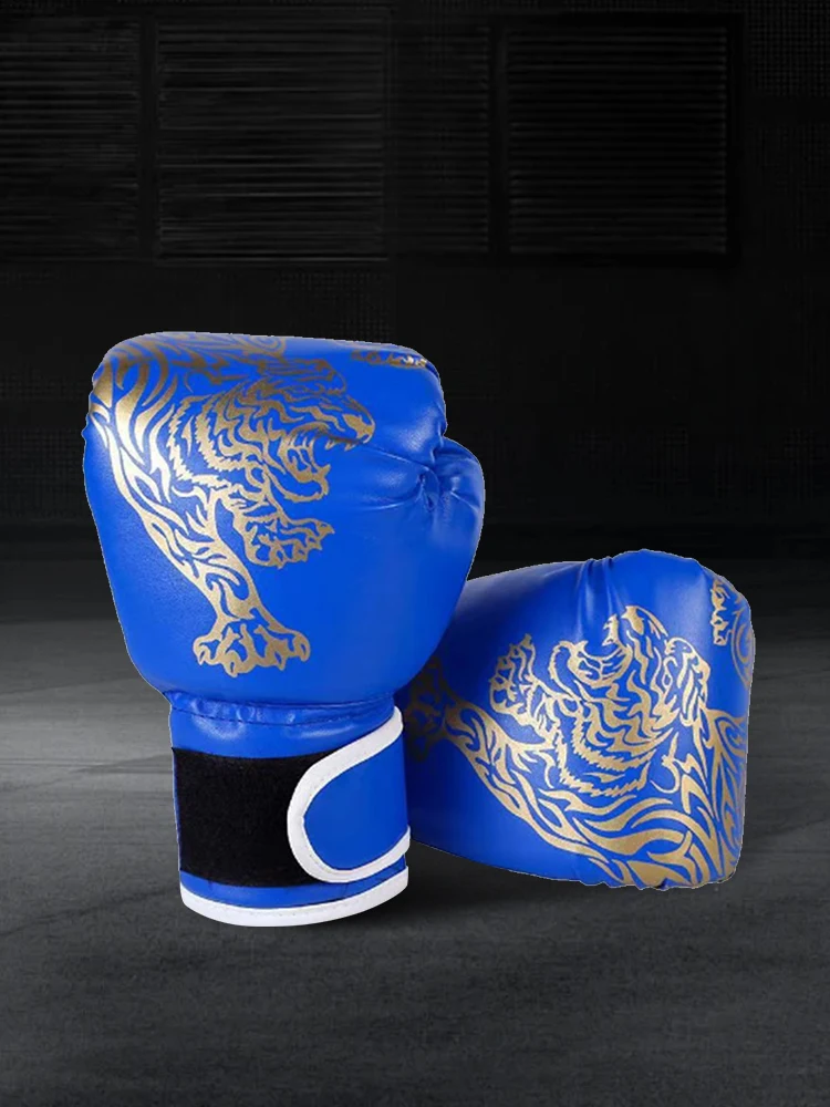 Boxing Gloves Breathable PU Leather For Training Sandbag
