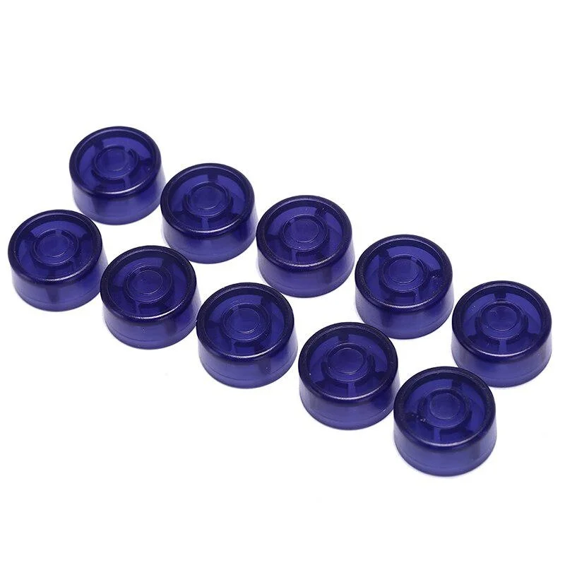 10-Pack Colorful Electric Guitar Pedal Foot Switch Toppers