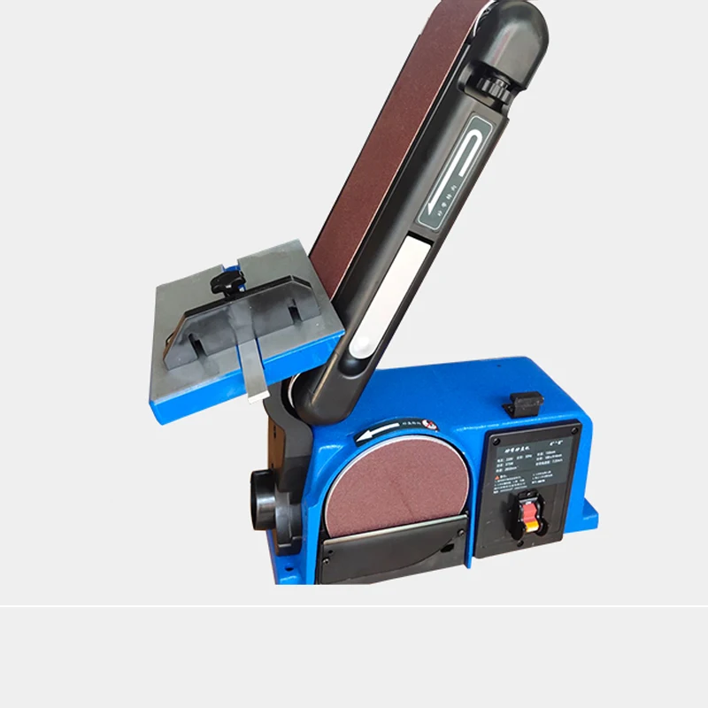 

220V/375W/550W/750W Multifunctional Metal Woodworking Belt Grinding Machine Desktop Polishing And Grinding Tools