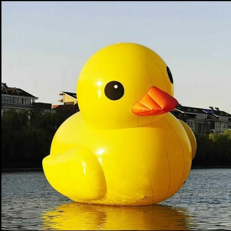 

10ft(3M) Outdoor Giant Inflatable Promotion Yellow Rubber Duck Floats Pool Lake High quality