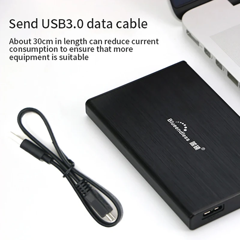 Blueendless  ϵ ̺ ̽, 2.5 ġ HDD Ŭ, ˷̴ Sata-USB C Ÿ 3.1, 6Gbps ӵ, 6TB HDD SATA SSD ̽