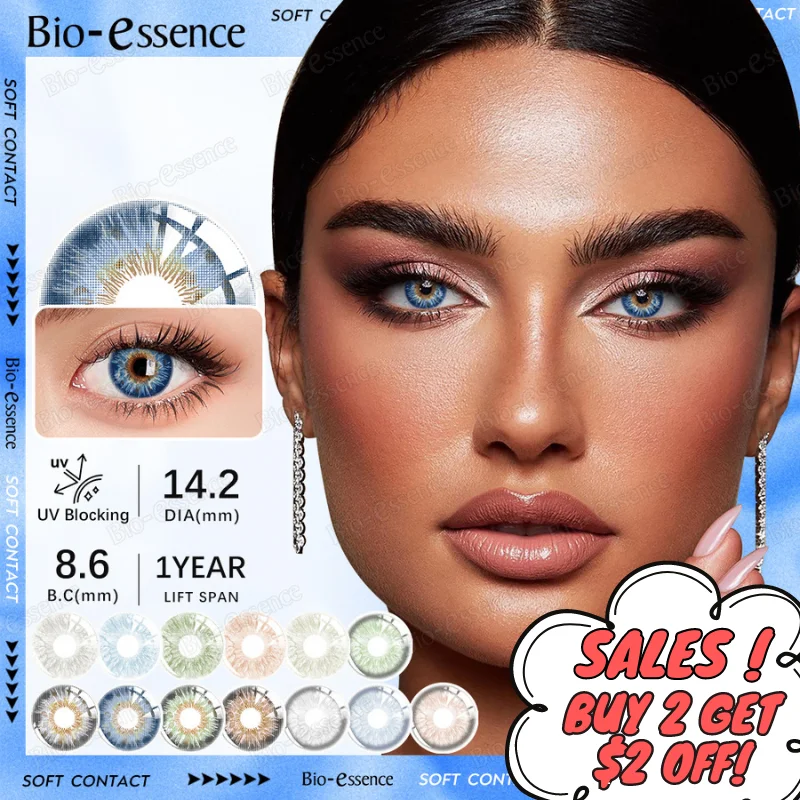Bioessence Contact Lenses Lenses Eye Color Natural Lenses Black Lenses Free Shipping Dark Eye