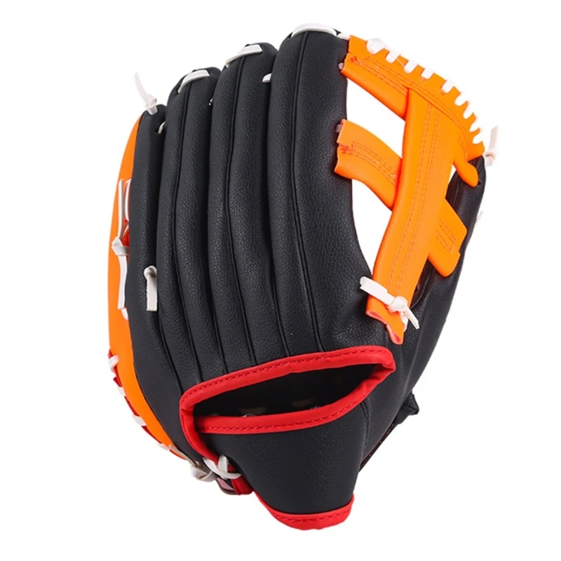 PU Leather Batting Gloves Pitcher Softballs Gloves Catcher Practicing Gloves H58D