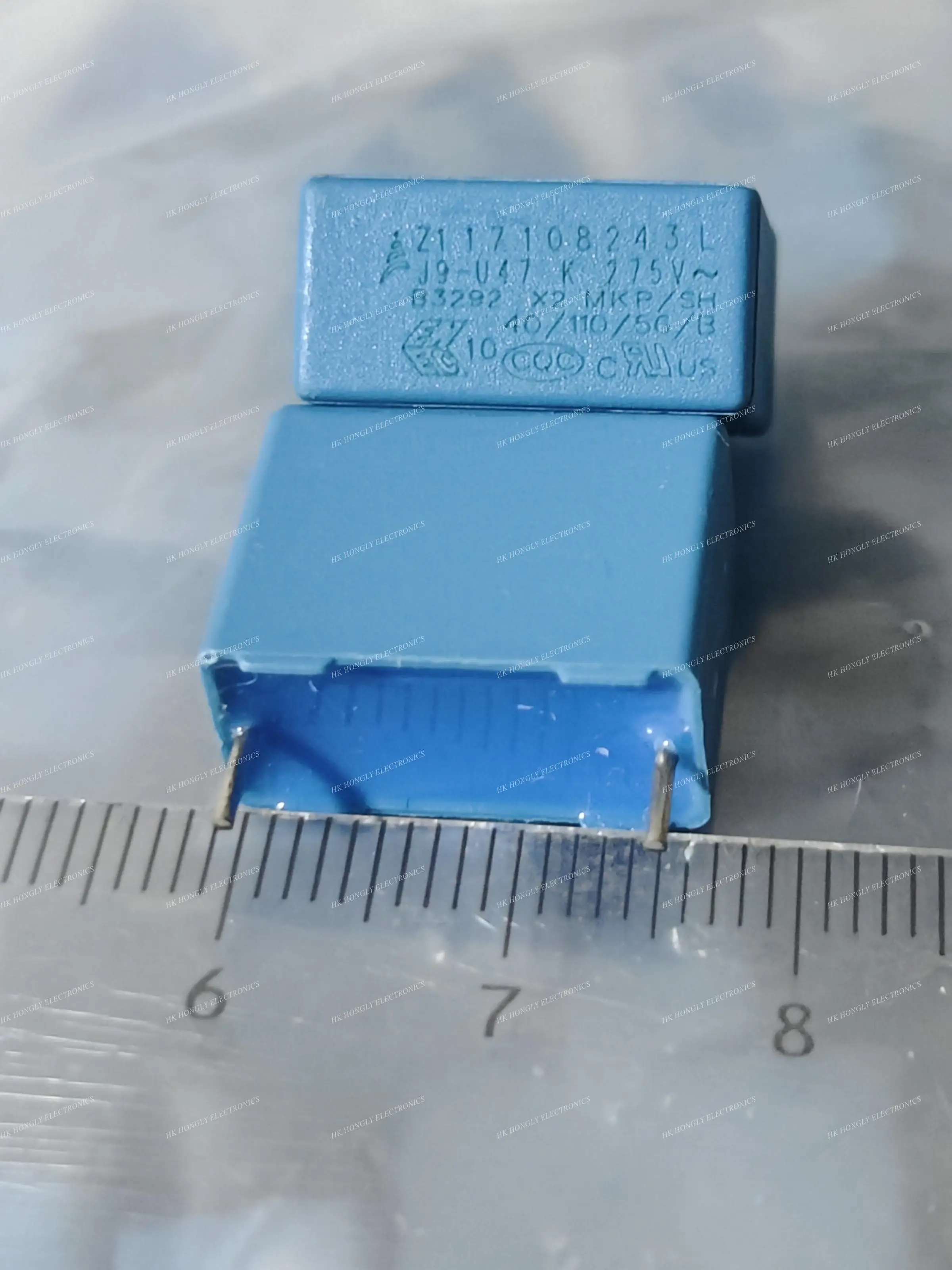 10PCS B32922 B3292 L X2 MKP/SH U47 K 275V 0.47UF 474K P=15MM
