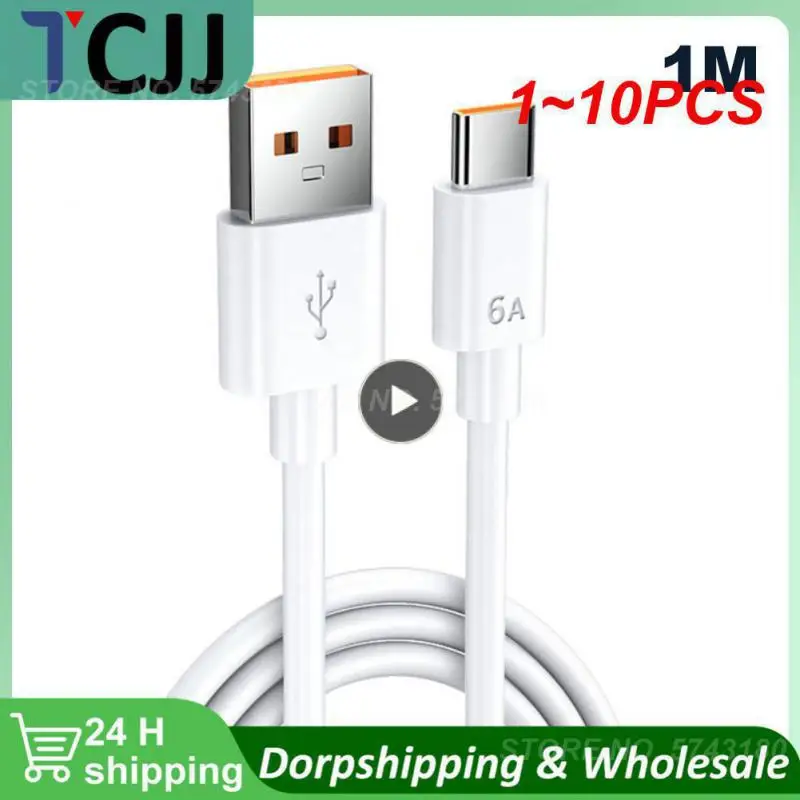 1 ~ 10Pcs 1M 1.5M 2M Cavo Usb C 5A Cavo Usb Di Tipo C Supercharge Per P20 5A Cavo Di Ricarica Rapida A Ricarica Rapida Per Honor V10