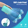 1PCS Hot Sale 750ML Sports Water Bottle Shaker Outdoor Travel Portable Leakproof Drinkware Plastic Drink Bottle BPA Free 6