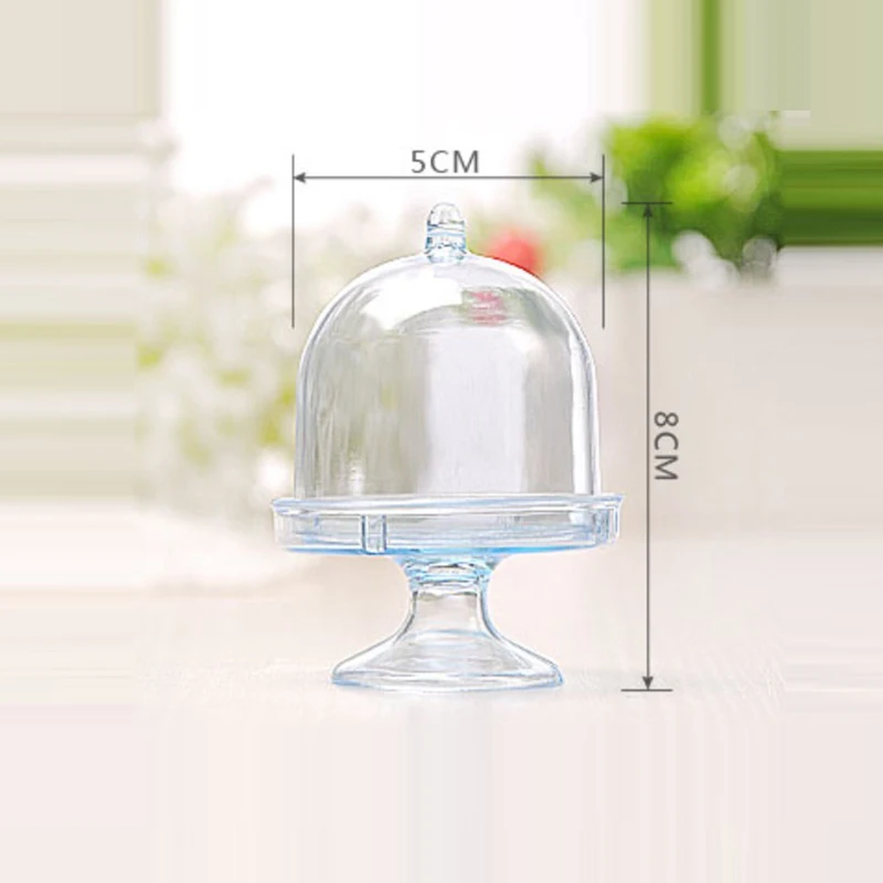 Transparent Plastic Candy Box for Party Decoration Gift for Kids plastic candy box