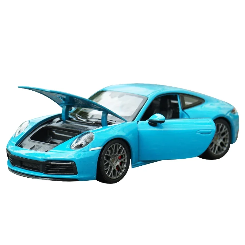 WELLY 1:24 Porsche 911 Carrera 4S Alloy Car Diecasts & Toy Vehicles Car Model Miniature Scale Model Car Toys 5