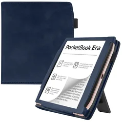 Premium 7 E - Reader Case with Hand Strap and Auto Sleep/Wake Feature - PB700K3 Era Color (Dark Blue)