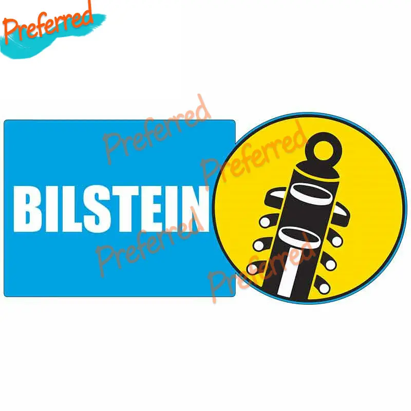

Creative Decal Bilstein Shock Absorber Logo Anime Car Sticker Car Bumper Window Motorcycle Vinyl Cover Scratched Decal
