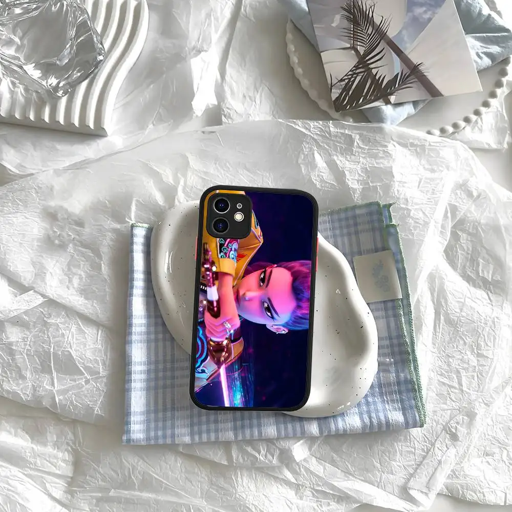 Kpop D-Demon Hunters Matte Phone Case Cover