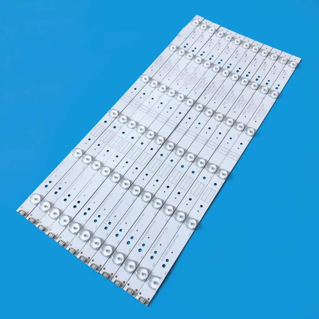 12pcs/Kit LED Backlight Strip For HAIER TV 50E3500 50E3500A V500HJ1 PE8 LED50D6 01(A) 30350006201 LED50D06 ZC14AG 01 30350006205