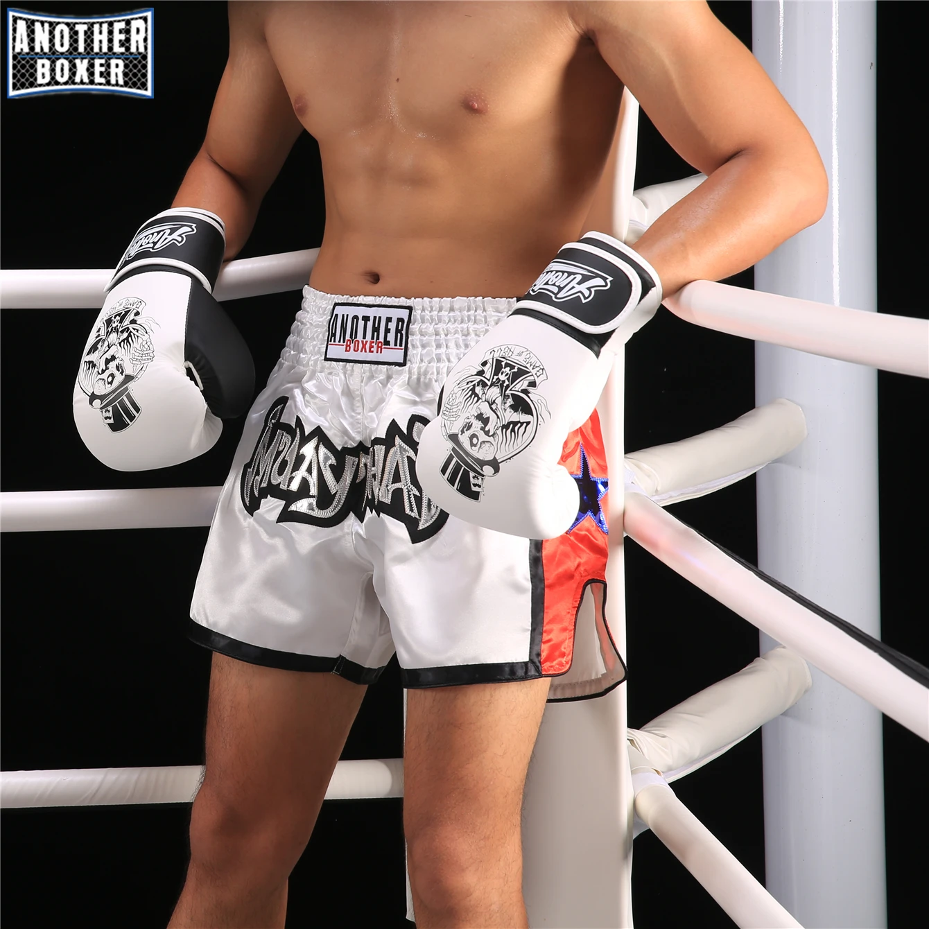 저렴한 무에타이 반바지 어린이용, 남녀 MMA 파이트 반바지 의류 훈련용 케이지 그래플링 무술 킥복싱 바지