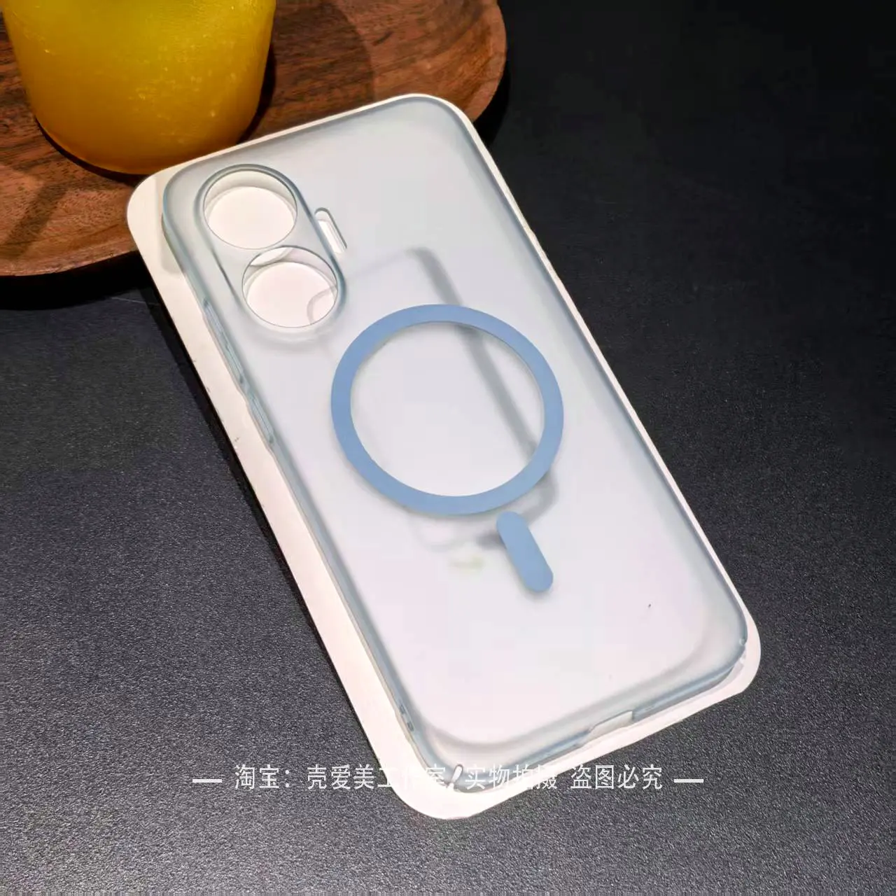Luxury Matte Magnetic Back Cover with MagSafe Compatibility
