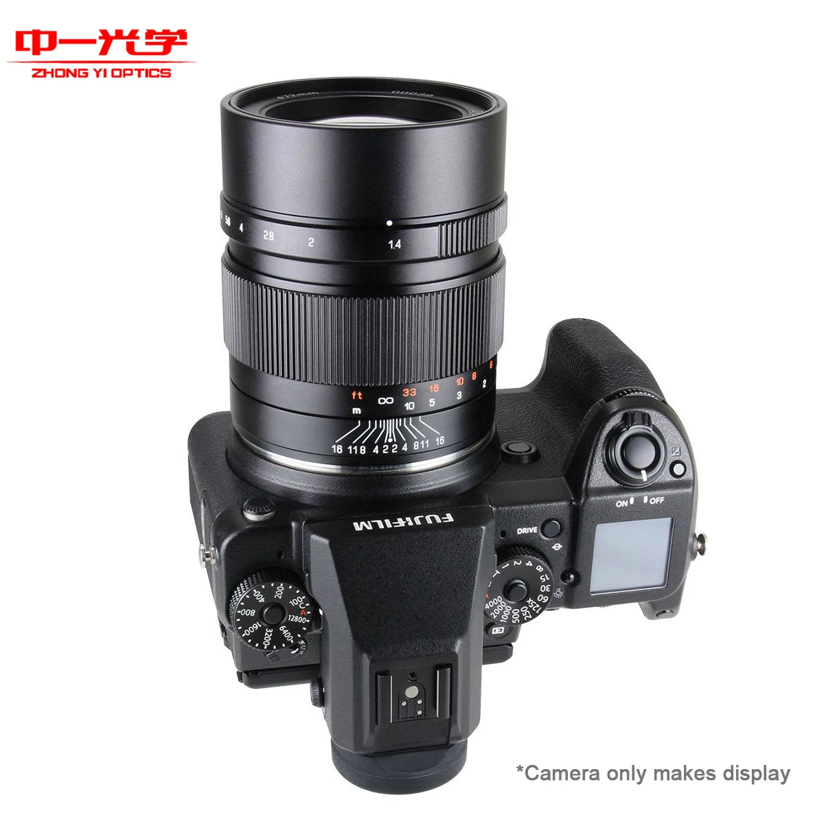 Zhongyi 65mm F1.4 Camera Lens Medium Format Large Aperture Manual