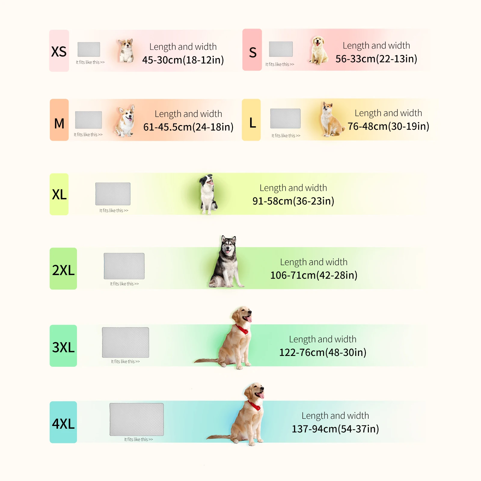 Colchoneta refrigerante para mascotas, ideal para el verano.