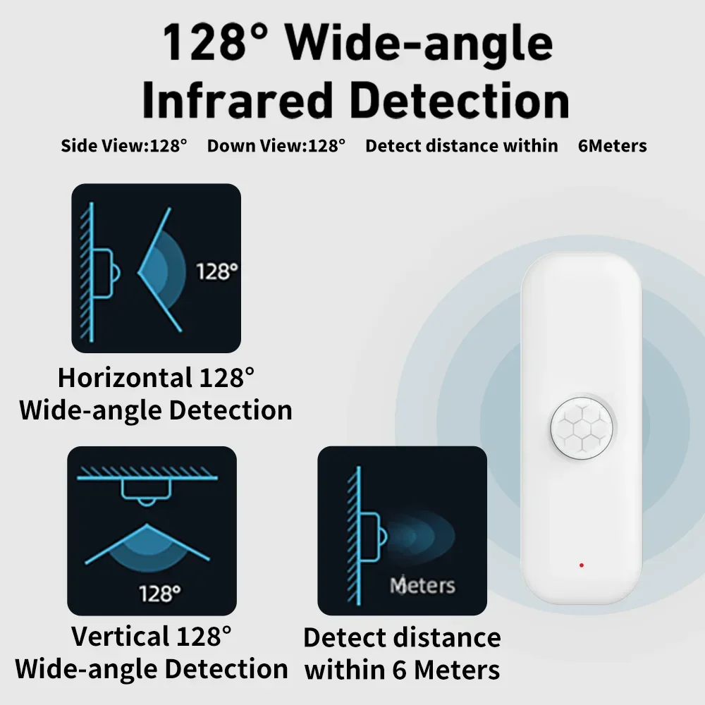 Tuya WiFI Motion Sensor PIR Smart Human Body Home Burglar Sensor APP Remote Control Smart Life Home Work Alexa pir motion sensor,motion sensor,motion sensor switch,infrared detector sensor