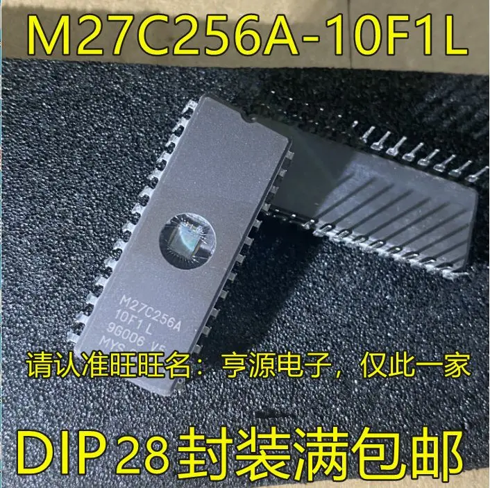 

Free shipping M27C256A-10F1L M27C256B-10F1L CDIP-28 5PCS