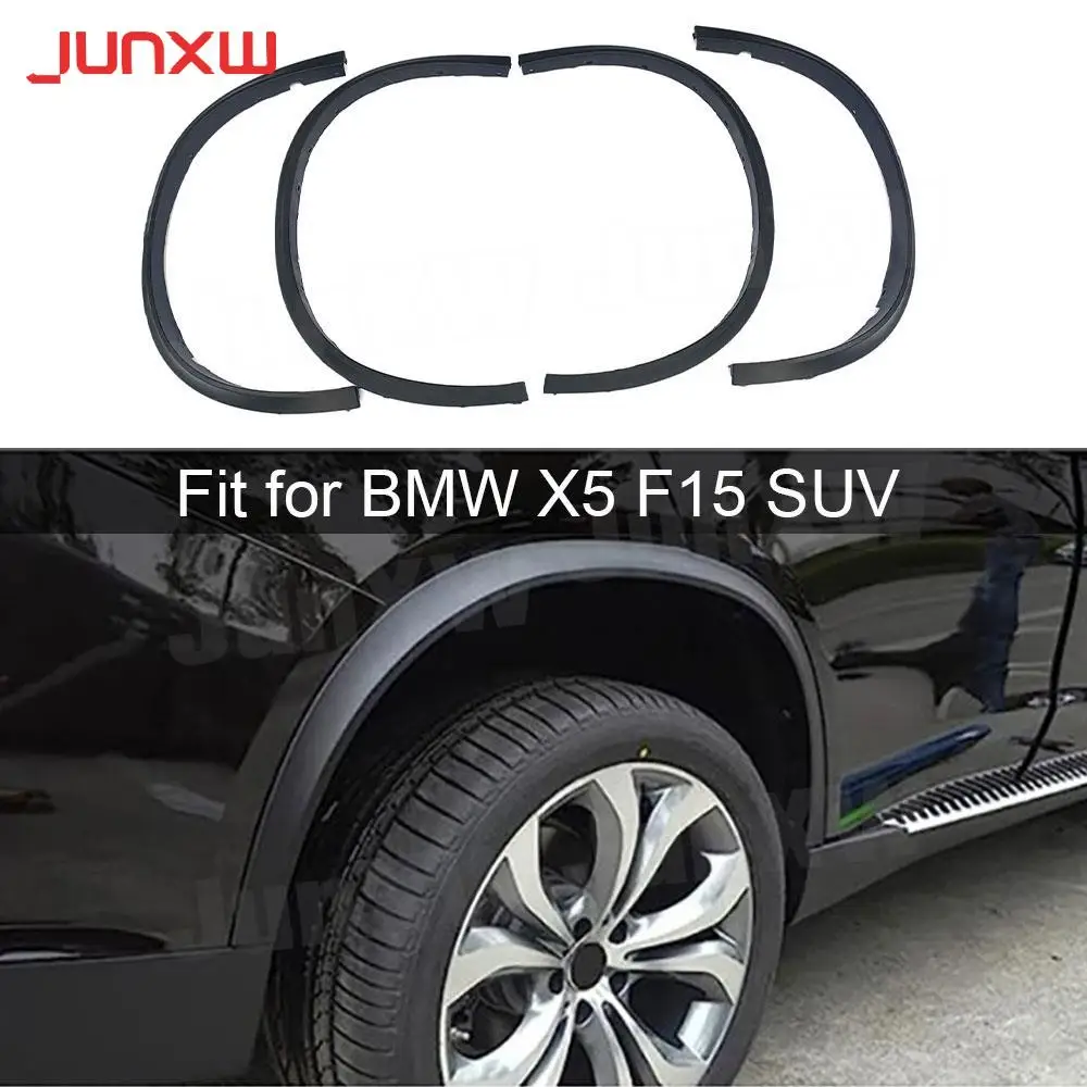 

Car Side PP Black Wheel Eyebrow Fender Covers Bumper Body Kits for BMW F15 X5 SUV 4 Door 2014 2015 2016 Car Styling Decoration
