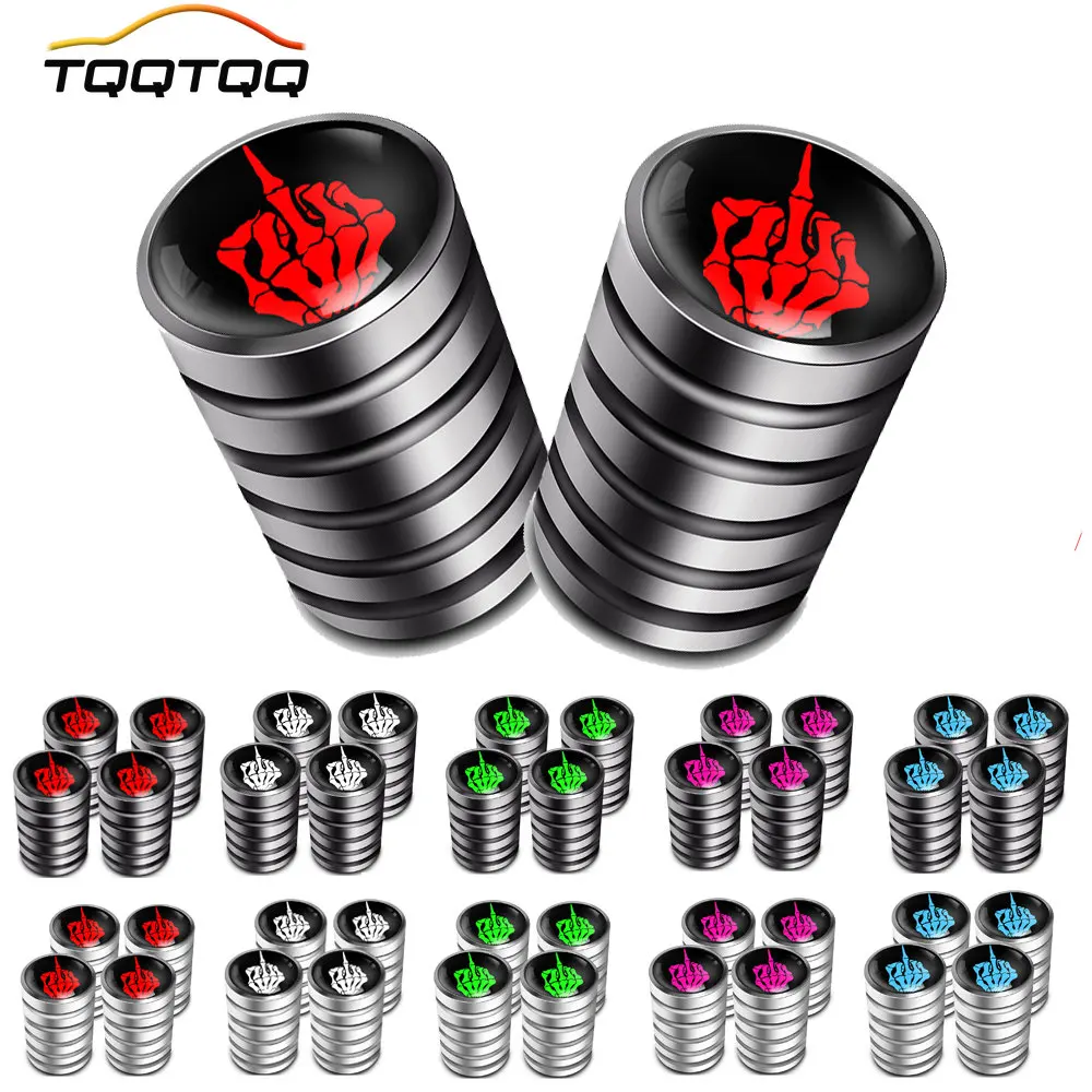 

4Pcs/Set Chrome Tire Valve Caps with O Rubber Ring, Universal Valve Stem Covers for Cars, SUVs, Bike, Trucks, Motorcycles