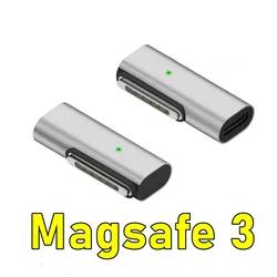 100W Aluminum Magnetic USB - C PD Fast Charging Adapter with LED Indicator (AD218 Magsafe 3)