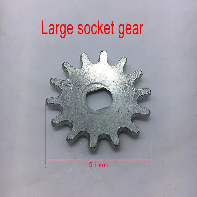 3 Tons 4 Tons Horizontal Jack Gear Repair Car Parts Gear Flat Tooth Socket Tooth Bigtooth 3