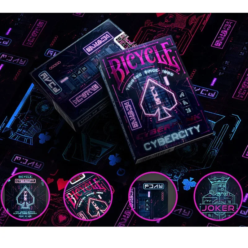 Playing Cards CYBERCITY Paper Poker Cards Magician Collection Card Game