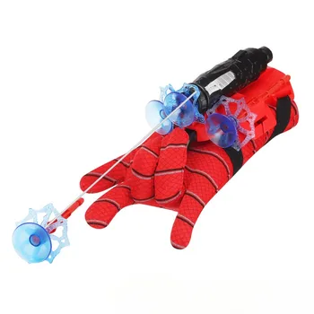 Marvel Spider Man Toys Gun Spider Silk Decoration Anime Action Figures Launcher Boys Toy Decoration Model Children Birthday Gift