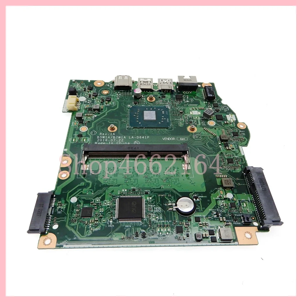 Placa-mãe Portátil para Acer Aspire La-d641p N3350 N3450 N4200 Cpu Notebook Mainboard Es1533 - Imagem 3