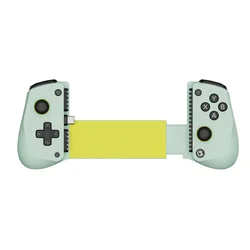 Universal Mobile Gaming Controller with Movable Type - C Port and Swappable Silicone Pad (Wasabi)