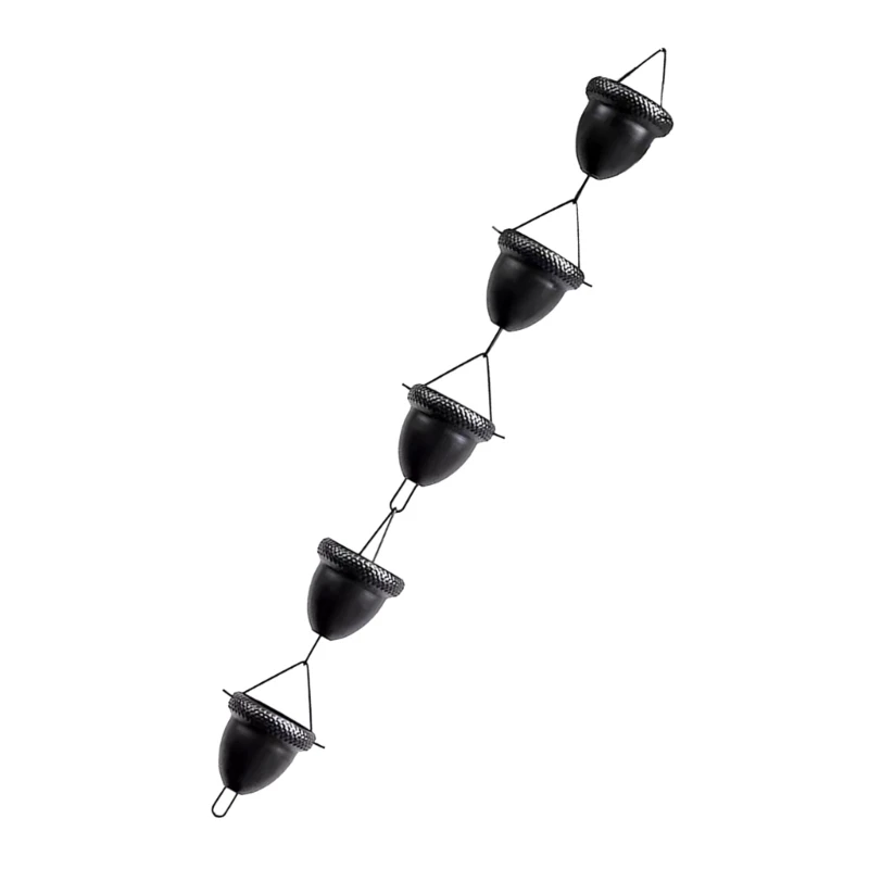 Rain Chain for Gutters Functional Replacement for Downspout Metal Rainwater