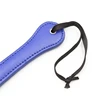 Blue PU Leather Spank，Horse Whip Flog Spank Paddle for Horse Training Crop Equestrian Riding Bat 4