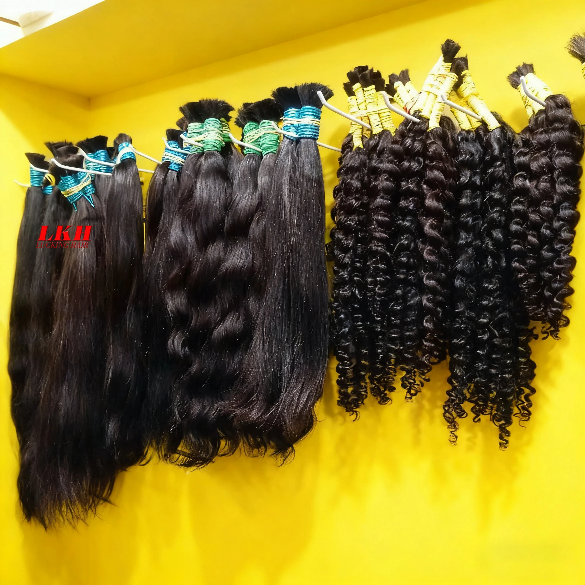 Human Hair Extensions Extens&otilde;es De Cabelos Humano Indiano Vietinamita Original Natural Brasileiro Cacheados Para Mega Hair Raw Indian Human Hair