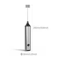Wireless Electric Mini Milk Frother Coffee Whisk Portable Egg Beater Blender Kitchen Cooking Stirrer Cappuccino Coffee Maker 6