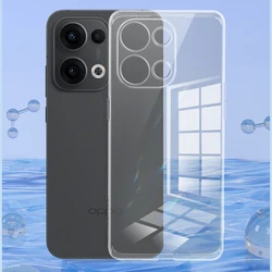 Soft TPU Ultrathin Phone Case with Clear Camera Protection for OPPO Reno13 FS 5G (Clear)