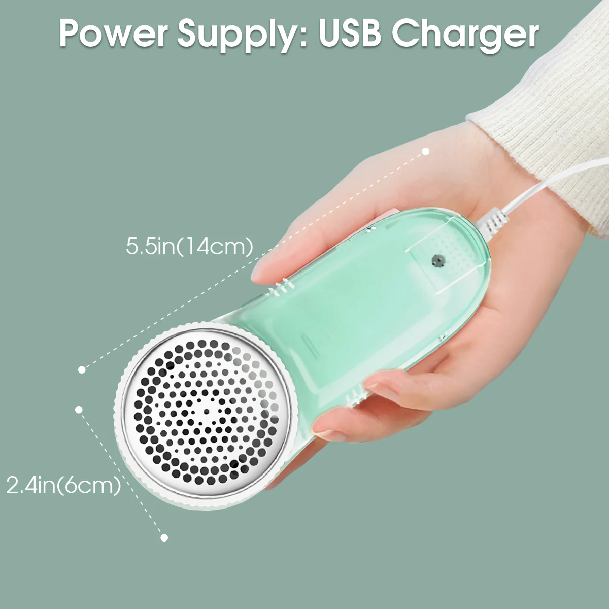 USB Electric Household Clothes Shaver Fabric Lint Remover Fuzz Electric Fluff Portable Brush blade Lint Remover Trimmer 2