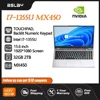 Laptop 15.6 Inch Intel I7-1355U NVIDIA MX450 Backlit Keyboard 32GB RAM 2TB SSD DDR4 Win11 Fingerprint Unlock Gaming Computer 1