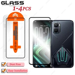 Easy Installation Dust - Free Screen Protector with Black Edge Protective Film for Infinix gt 50 pro