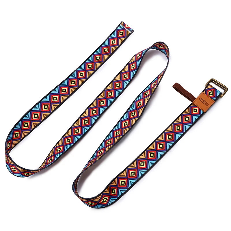 Yoga Resistance Bands Yoga Strap 183cm Women Elastic Strap Pilates Exercise Polyester Strap Belts Fitness Resistance Bands Dance Stretch Rope Belt for Gym