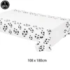 Soccer Theme Tablecloths Football Birthday Party Decorations Soccer Rectangular Plastic Table Cover Perfect for Game Day Parties 4