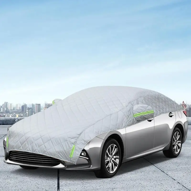 HMMJ Copertura Parabrezza Antigelo E Antineve – Con Bordi Magnetici E Ganci Elastici, 215,9 X 124,5 Cm, Protezione Invernale Ed Estiva Per Auto, SUV, Furgoni